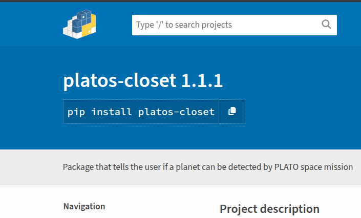 platos_closet Python Package